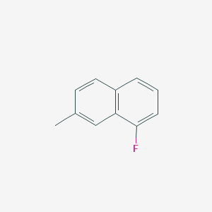 molecular formula C11H9F B14860911 1-Fluoro-7-methylnaphthalene CAS No. 59080-31-8