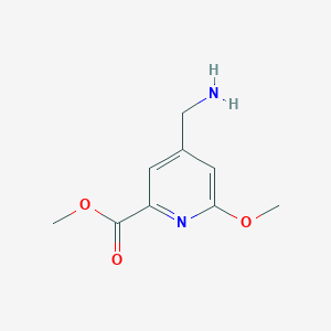 Methyl 4-(aminomethyl)-6-methoxypyridine-2-carboxylate