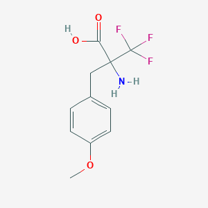 2-Amino-3,3,3-trifluoro-2-(4-methoxybenzyl)propanoic acid