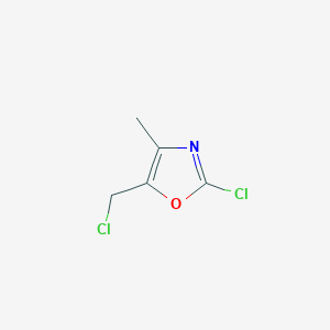 2-Chloro-5-(chloromethyl)-4-methyl-1,3-oxazole