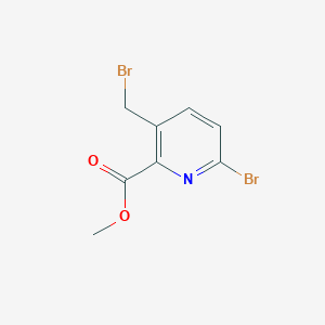 Methyl 6-bromo-3-(bromomethyl)pyridine-2-carboxylate