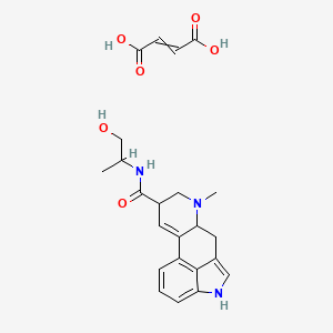 but-2-enedioic acid;N-(1-hydroxypropan-2-yl)-7-methyl-6,6a,8,9-tetrahydro-4H-indolo[4,3-fg]quinoline-9-carboxamide