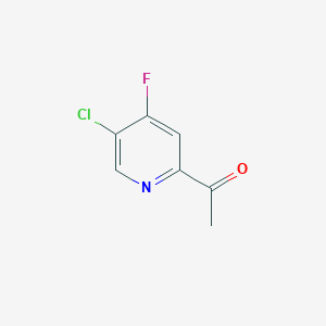 1-(5-Chloro-4-fluoropyridin-2-YL)ethanone