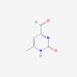 2-Hydroxy-6-methylpyrimidine-4-carbaldehyde