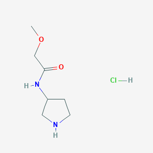 2-Methoxy-N-(3-pyrrolidinyl)acetamide hydrochloride