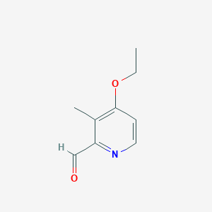 4-Ethoxy-3-methylpicolinaldehyde