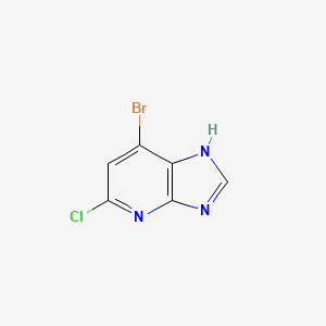 molecular formula C6H3BrClN3 B14861037 7-Bromo-5-chloro-3H-imidazo[4,5-B]pyridine CAS No. 1260672-55-6