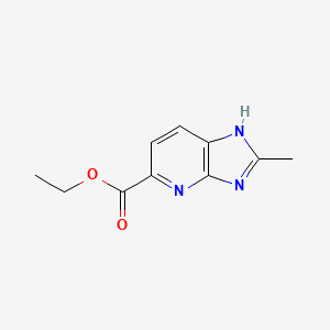 Ethyl 2-methyl-3H-imidazo[4,5-B]pyridine-5-carboxylate