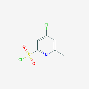 4-Chloro-6-methylpyridine-2-sulfonyl chloride