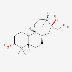 (1S,4S,6R,9S,10R,13S,14S)-14-(hydroxymethyl)-5,5,9-trimethyltetracyclo[11.2.1.01,10.04,9]hexadecane-6,14-diol