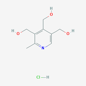 [4,5-Bis(hydroxymethyl)-2-methylpyridin-3-yl]methanol hydrochloride