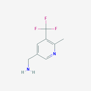 5-Aminomethyl-2-methyl-3-(trifluoromethyl)pyridine