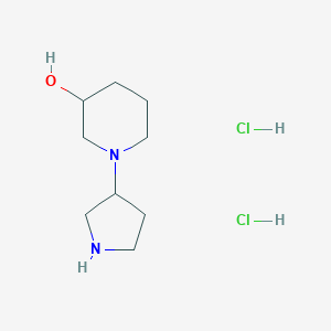 1-(3-Pyrrolidinyl)-3-piperidinol dihydrochloride