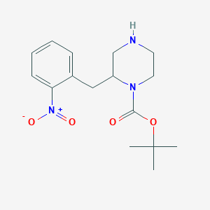 2-(2-Nitro-benzyl)-piperazine-1-carboxylic acid tert-butyl ester