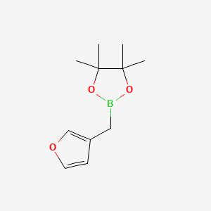 2-(Furan-3-YL)methyl-4,4,5,5-tetramethyl-[1,3,2]dioxaborolane