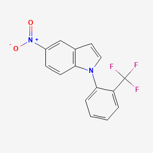 1-(2-Trifluorophenyl)-5-nitroindole