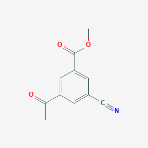 Methyl 3-acetyl-5-cyanobenzoate