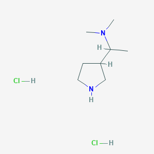 N,N-Dimethyl-1-(3-pyrrolidinyl)-1-ethanamine dihydrochloride