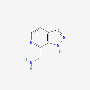 1H-Pyrazolo[3,4-C]pyridin-7-ylmethylamine