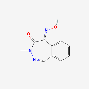 (E)-5-(hydroxyimino)-3-methyl-3H-benzo[d][1,2]diazepin-4(5H)-one