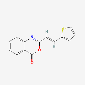 2-(2-(2-Thienyl)vinyl)benzo[d]1,3-oxazin-4-one