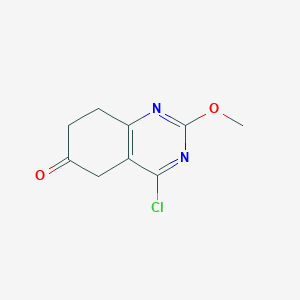 4-Chloro-2-methoxy-7,8-dihydroquinazolin-6(5H)-one