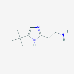 2-(4-Tert-butyl-1H-imidazol-2-YL)ethanamine