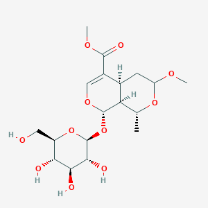 molecular formula C18H28O11 B14861517 7-O-Methyl morroniside 