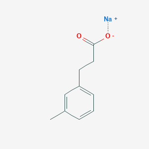 molecular formula C10H11NaO2 B14861565 Sodium 3-(3-methylphenyl)propanoate 