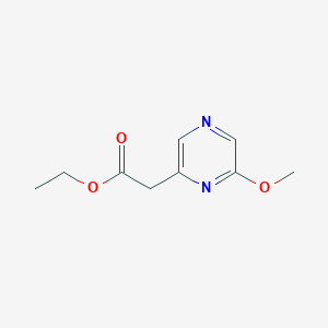 Ethyl 2-(6-methoxypyrazin-2-YL)acetate