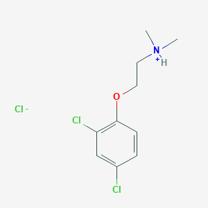 2-(2,4-dichlorophenoxy)-N,N-dimethyl-1-ethanaminium chloride