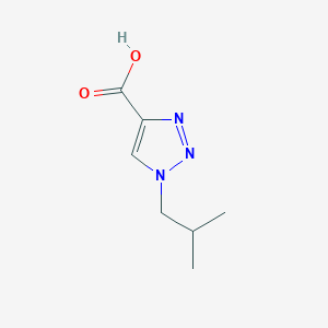 1-Isobutyl-1H-1,2,3-triazole-4-carboxylic acid