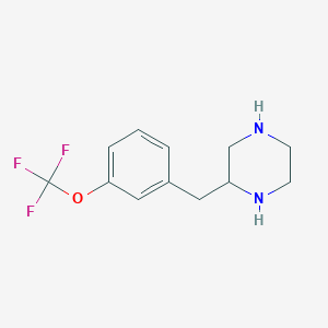 2-(3-Trifluoromethoxy-benzyl)-piperazine