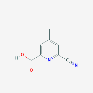 6-Cyano-4-methylpicolinic acid