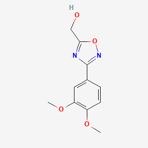 [3-(3,4-Dimethoxyphenyl)-1,2,4-oxadiazol-5-yl]methanol