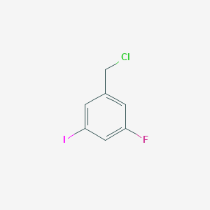 1-(Chloromethyl)-3-fluoro-5-iodobenzene