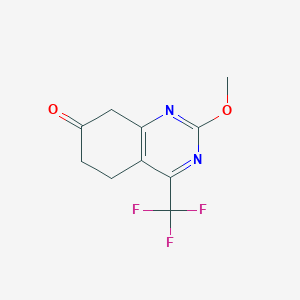 2-Methoxy-4-(trifluoromethyl)-5,8-dihydroquinazolin-7(6H)-one