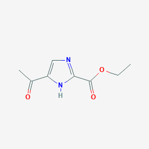 Ethyl 5-acetyl-1H-imidazole-2-carboxylate