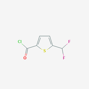 5-(Difluoromethyl)thiophene-2-carbonyl chloride