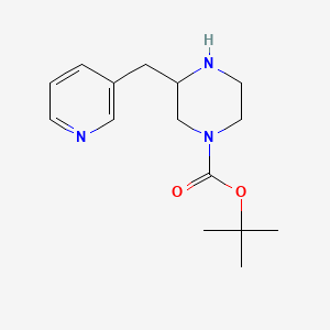 Tert-butyl 3-(pyridin-3-ylmethyl)piperazine-1-carboxylate