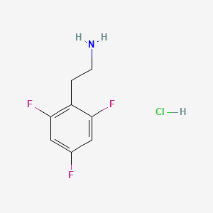 2-(2,4,6-Trifluorophenyl)ethan-1-amine hydrochloride