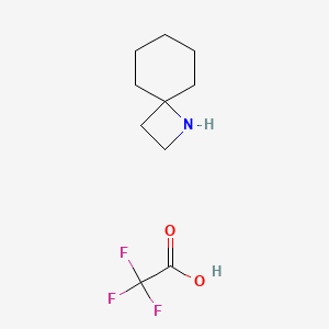 molecular formula C10H16F3NO2 B1486208 1-Azaspiro[3.5]nonane trifluoroacetate CAS No. 2204054-48-6