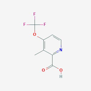 3-Methyl-4-trifluoromethoxy-pyridine-2-carboxylic acid