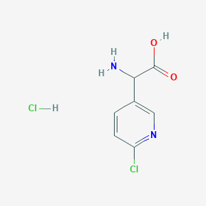 2-Amino-2-(6-chloropyridin-3-YL)acetic acid hydrochloride