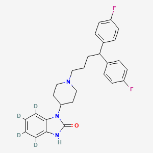 molecular formula C28H29F2N3O B14862191 Pimozide-d4-1 