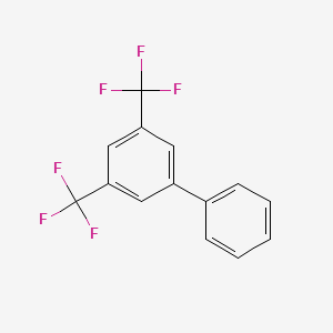 molecular formula C14H8F6 B14862226 3,5-Bis(Trifluoromethyl)biphenyl 