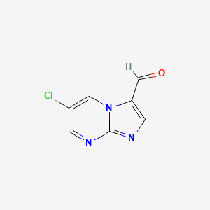 6-Chloroimidazo[1,2-A]pyrimidine-3-carbaldehyde