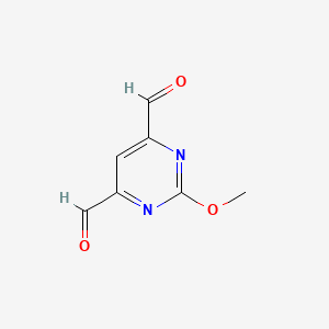 2-Methoxypyrimidine-4,6-dicarbaldehyde