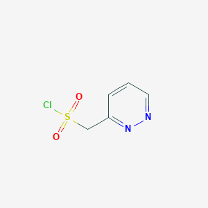 Pyridazin-3-ylmethanesulfonyl chloride