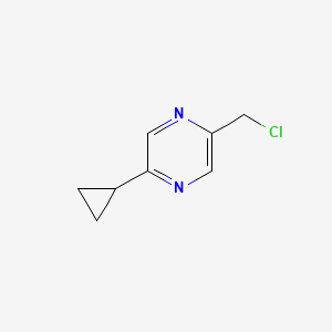 2-(Chloromethyl)-5-cyclopropylpyrazine